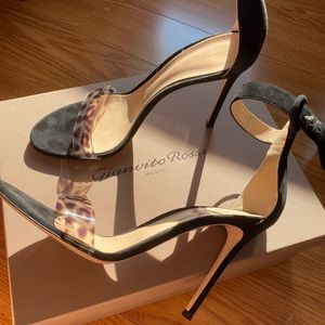 Gianvito Rossi plexi heels